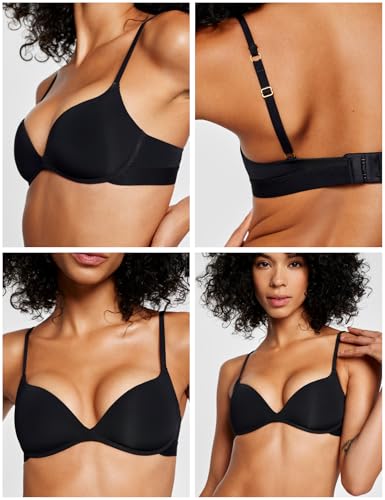 Image of Pepper Bra for Sizes AA-B Cups | Wirefree Zero-G Padded Lift Up Bra, Fitted Push Up Bralette for Women