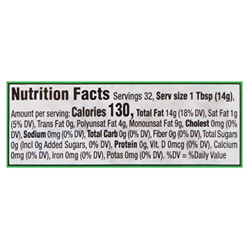 Crisco Canola Oil with Omega-3 DHA, 16 Fluid Ounce 6 Crisco Canola Oil with Omega-3 DHA, 16 Fluid Ounce