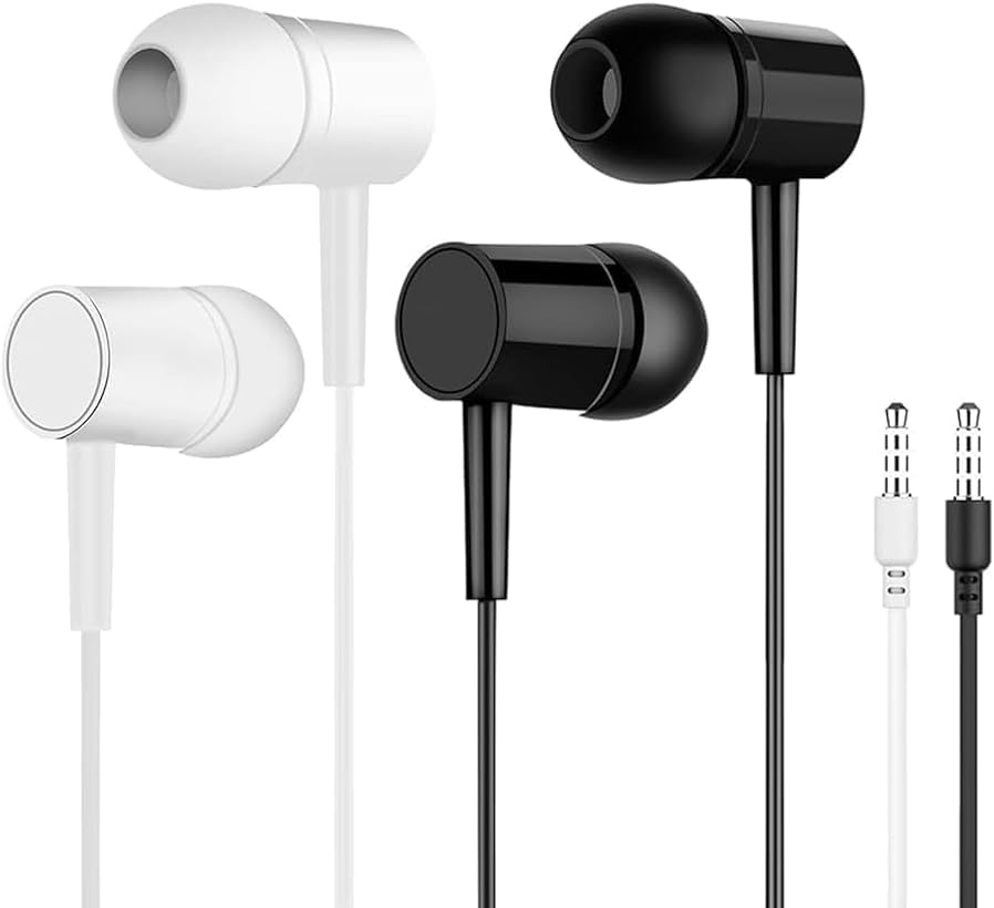Wired Earbuds with Microphone, 2 Pack in-Ear Wired...