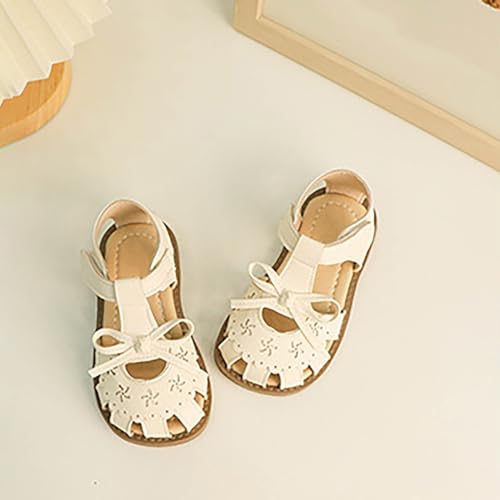 Girls Summer Casual Soft Bottom Cute Bowknot Shoes Beach Baotou Sandals Infant Girl Sandals4