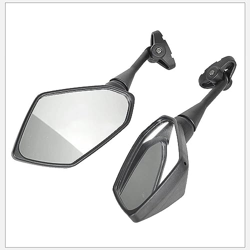 Seitenspiegel Motorrad Spiegel Für Yamaha Für YZF Für R1 Für R6 Für R25 Für R15 Für R125 Für R3 Für R1S Für R1M Für FZ6R Motorrad Roller Rückspiegel Carbon Look
