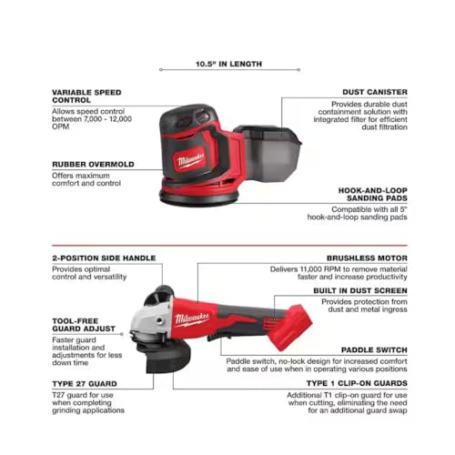 Milwaukee M18 8-Tool Combo Kit