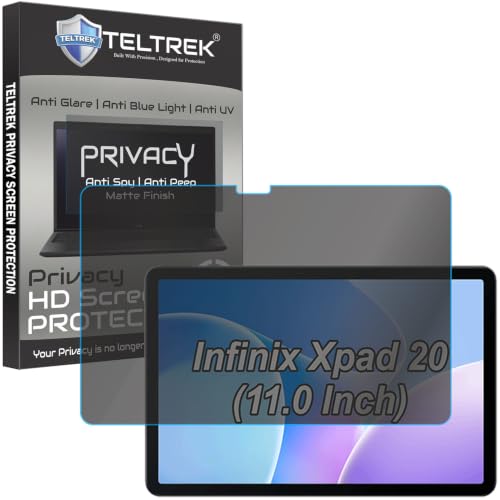 Image of Privacy Matte Anti Peep Screen Guard Compatible With Infinix Xpad & Infinix Xpad 20 Tab (11 inch Inch Tablet) Anti Spy Screenguard Not a Tempered Glass Screen Protector