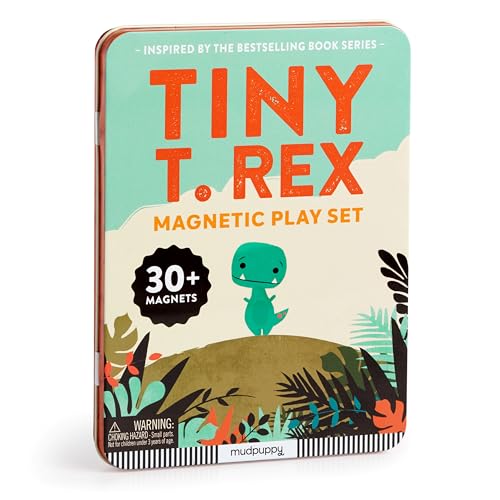 Galison Tiny T. Rex Magnetic Play Set