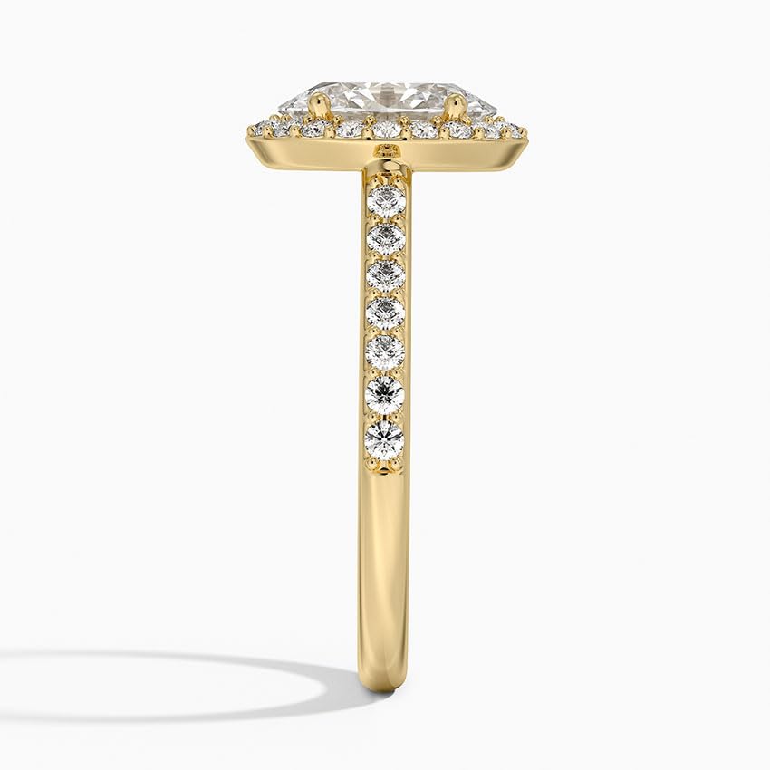 10K 14K 18K Solid Gold Oval Shaped Ring 6X8 MM 1.5Carat Gemstone Vintage Ring Engagement Ring for Women Oval Cut Unique Gemstone Bridal Wedding Ring Size 4~153