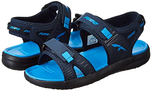 Image of FURO BLACK /BLUE SPORTS SANDAL For Men