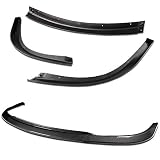 DriftX Performance, 3PCS Front Bumper Lip Kit fit for compatible with 2006-2007 Subaru WRX STI, S204-Style Splitter Trim Protection Spoiler, Air-Dam-Chin-Diffuser (Carbon Look)