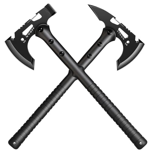 Camping Multitool Axten, Pick und Hammer Axt, Langlebige Überlebenshacht für Home Garden, Wandern, Einfache Reparatur