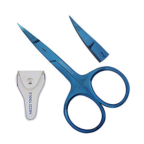 image for MT MEDITOOLS Nail Scissors Curved, Cuticle Scissors, Trimming Scissors