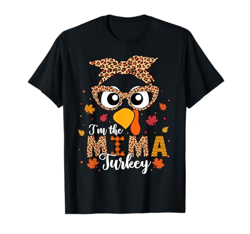 Je suis la famille Mima Turkey Matching pour Thanksgiving 2024 T-Shirt