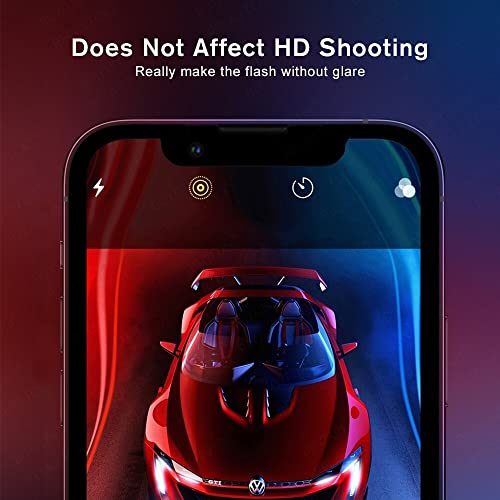 Image of Camera Lens Protector for iPhone 14 Pro /iPhone 14 Pro Max, Alloy Metal Camera Cover with Tempered Glass Screen Protector,Case Friendly,Scratch Resistant (BLUE)