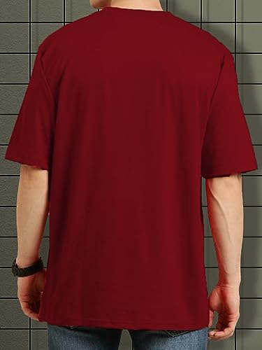 Image of Rigo Printed Oversized T-Shirts for Men | Drop Shoulder T-Shirt for Men
