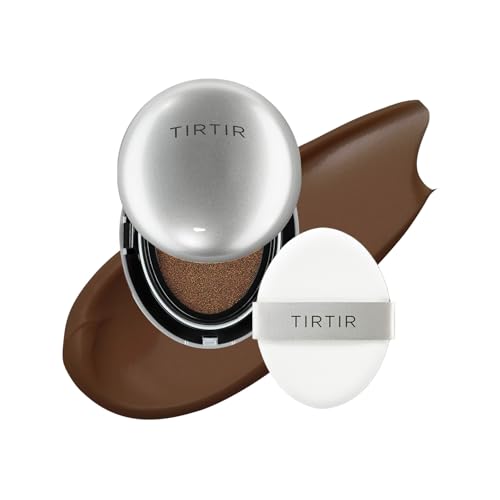 Image of TIRTIR Mask Fit Aura Cushion Foundation, Full coverage, Skin fit, Satin Glow Finish, Korean Cushion Foundation #51N FUDGE| 4.5g