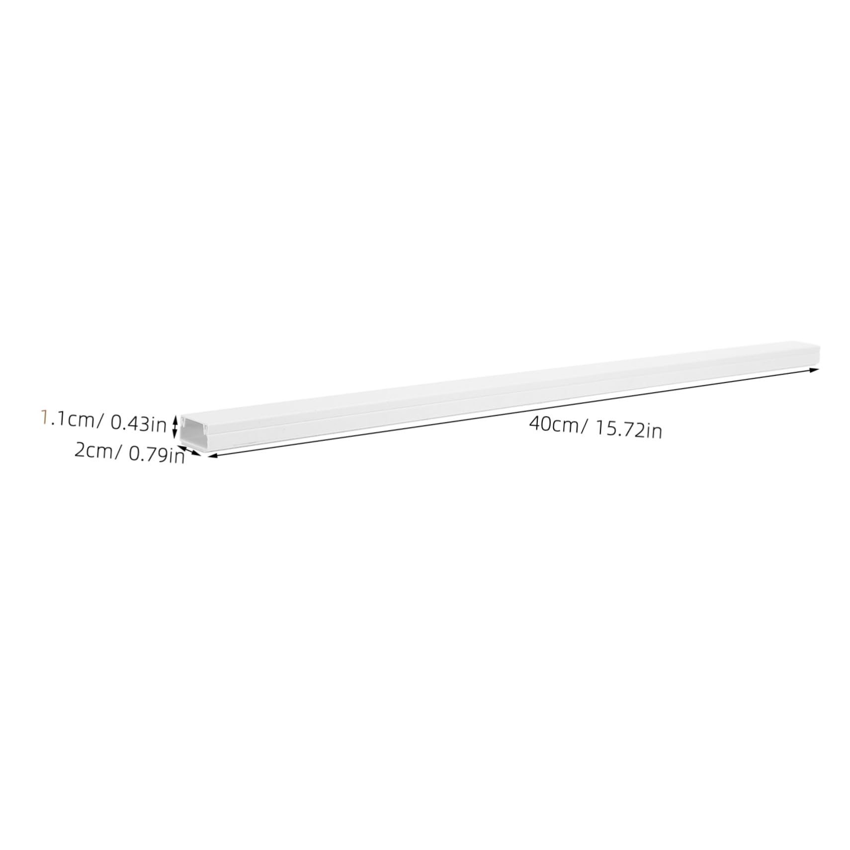 Gestión De Cables Protector De Regleta Organizador De Herramientas Cables TV PVC Diseño Elegante