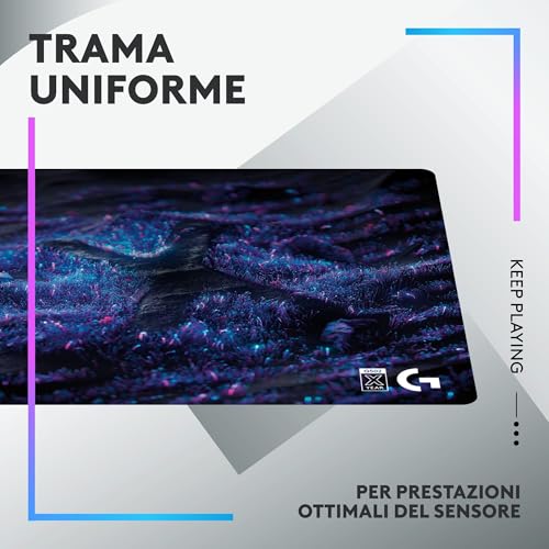 G502 X PLUS LIGHTSPEED + G640 SE COMBO - Mouse Gaming RGB wireless e tappetino per gaming in tessuto di grandi dimensioni (460 x 400 x 3 mm) - Nero - Mouse gaming - Immagine 8