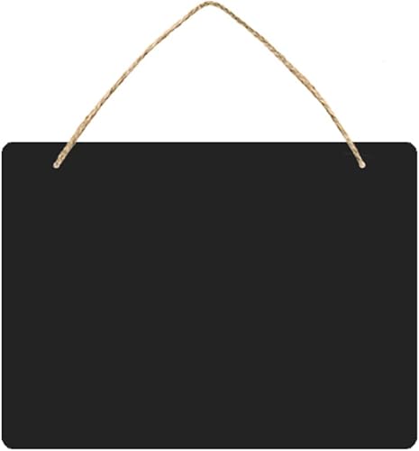 Ciieeo Letrero rústico colgante de pizarra para boda, letrero de mensaje, para decorar la pizarra en vivo en la pizarra, decoración de boda, pizarra