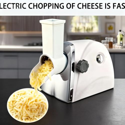 Rallador eléctrico multifunción para queso y vegetales miniatura 2