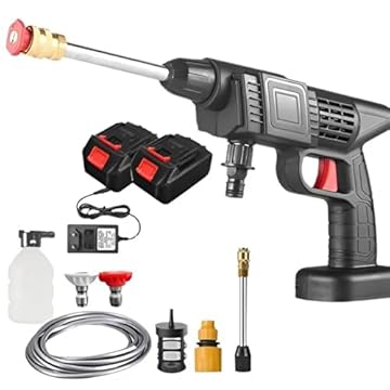 Migan Lavadora Portátil Alta Pressão Sem Fio Duas Baterias 48V Recarregável