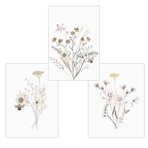 Tableau abstrait toile aquarelle de fleurs pour une finition premium