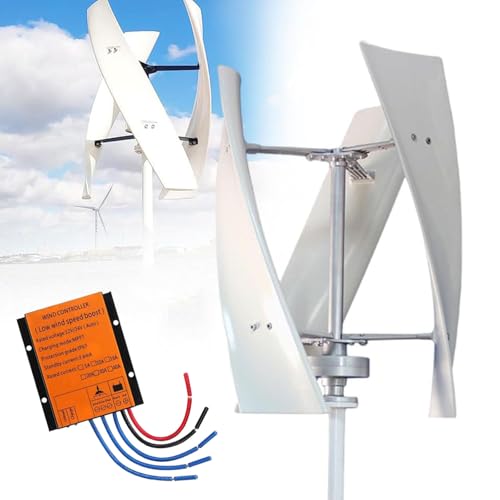 ZWJABYY 7 kW Windturbine, andere erneuerbare Energie, Windgenerator, vertikaler Wind, Alternative Energie, Windkraftgenerator für Marine, Wohnmobil, Heim, Industrieenergie,48V ZWJABYY 7 kW Windturbine, andere erneuerbare Energie, Windgenerator, vertikaler Wind, Alternative Energie, Windkraftgenerator für Marine, Wohnmobil, Heim, Industrieenergie,48V