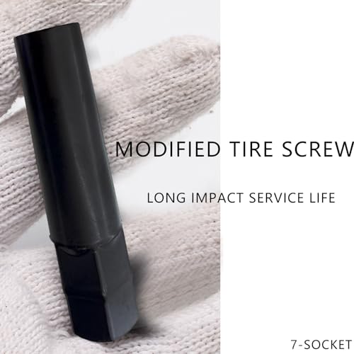 Image of Small 7 Spline Lug Nut Socket; Replacement 7 Point Spline Drive Tuner Wheel Lock Lug Nuts - 19mm 3 /4 inch 21mm 13 /16 inchHex Socket Wrench