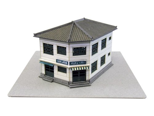 Kit en papier Petit Cafe Z 1/220 maquette miniature japonaise à monter soi-même