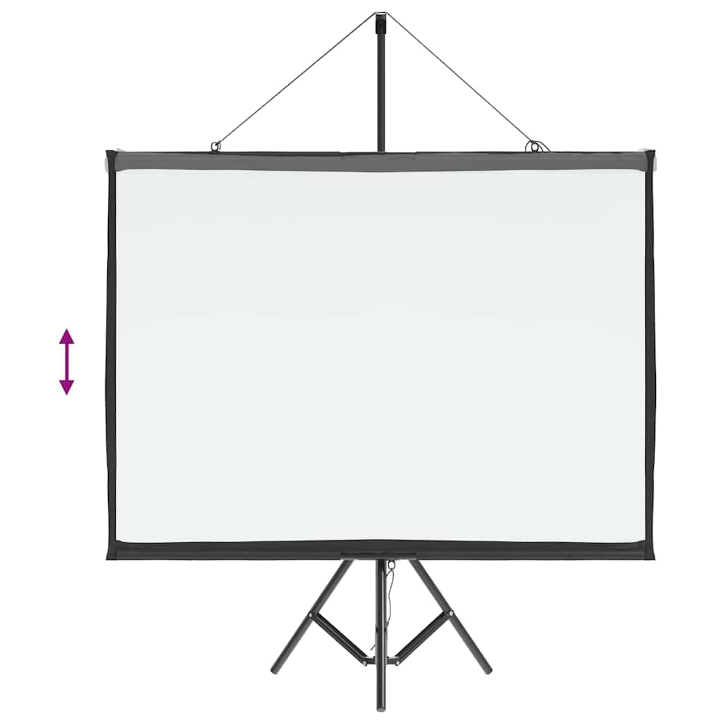 vidaXL Écran de Projection avec trépied 72 Pouces 4:3