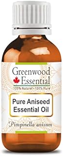 Greenwood Essential Pure Aniseed Essential Oil (Pimpinella anisum)100% Natural Therapeutic Grade Steam Distilled 15ml (0.50 oz)