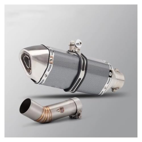 Silencieux moto FZ8 pour vos balades d'été tuyau intermédiaire 51mm anti-vibration