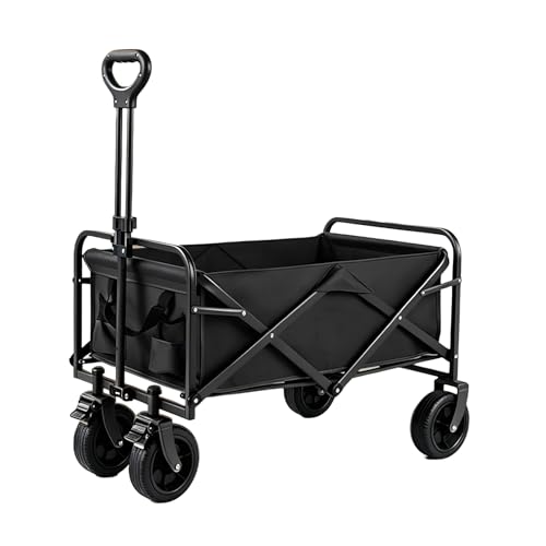 Carro plegable de gran capacidad resistente para transporte en actividades al aire libre 2
