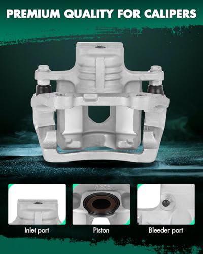 Image of SCITOO 18B5058 Rear Right Disc Brake Caliper Assembly w /Bracket For Buick For Enclave,For Cadillac For XTS,For Chevy For Traverse,For GMC For Acadia /For Acadia Limited,For Saturn For Outlook
