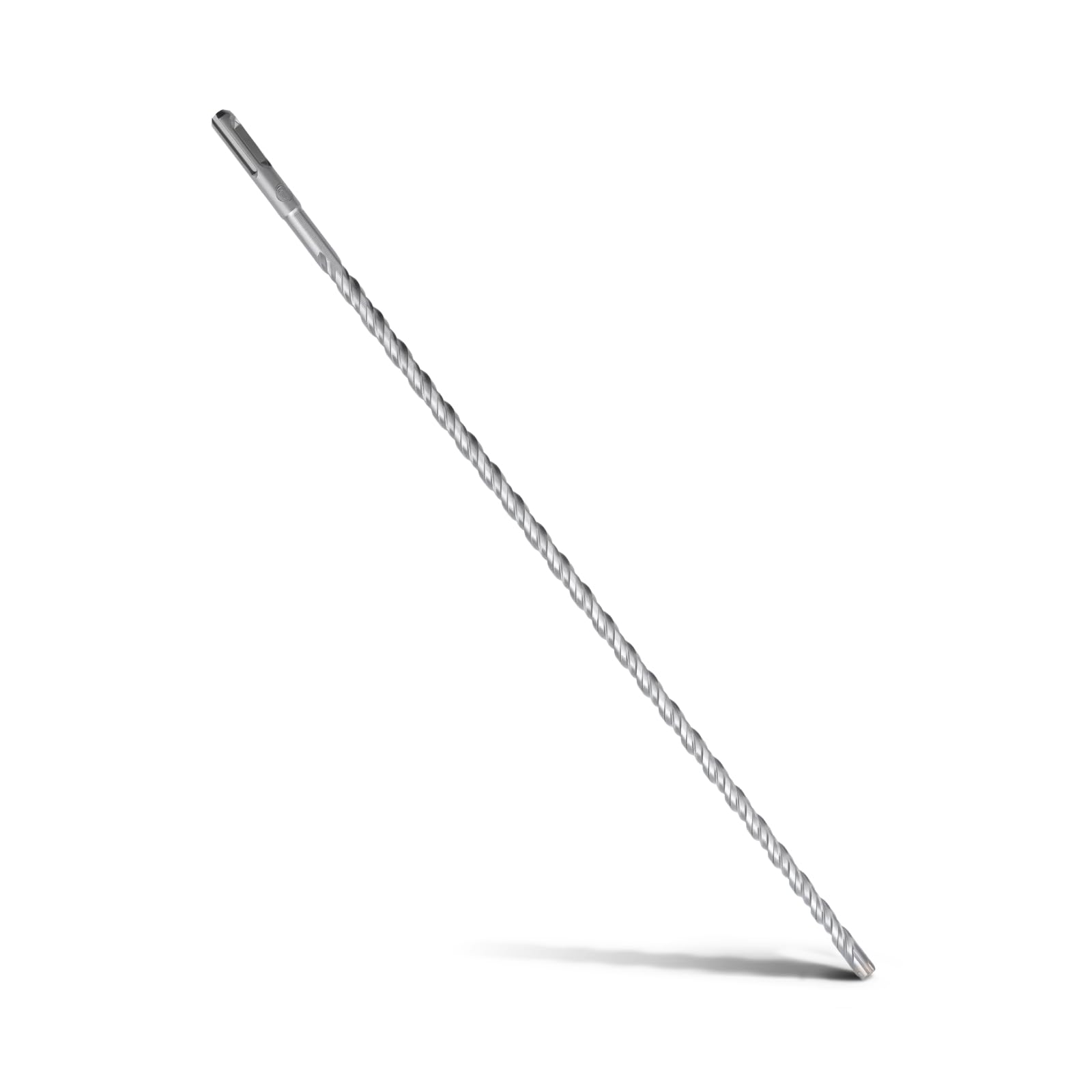 SDS Plus Broca 10 x 500mm, Broca para hormigón con 4 cortes de carburo de tungsteno y doble hélice, Martillo perforador para hormigón, piedra, piedra natural