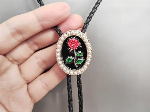 Image of Animal & Plant Bola Tie Bolo Tie Wedding Necklace for Men Women Groomsmen Western Cowboy Necktie