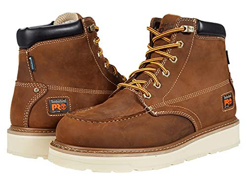 Image of Timberland PRO mens Gridworks Wedge 6 Inch Moc Soft Toe Waterproof Industrial Work Boot