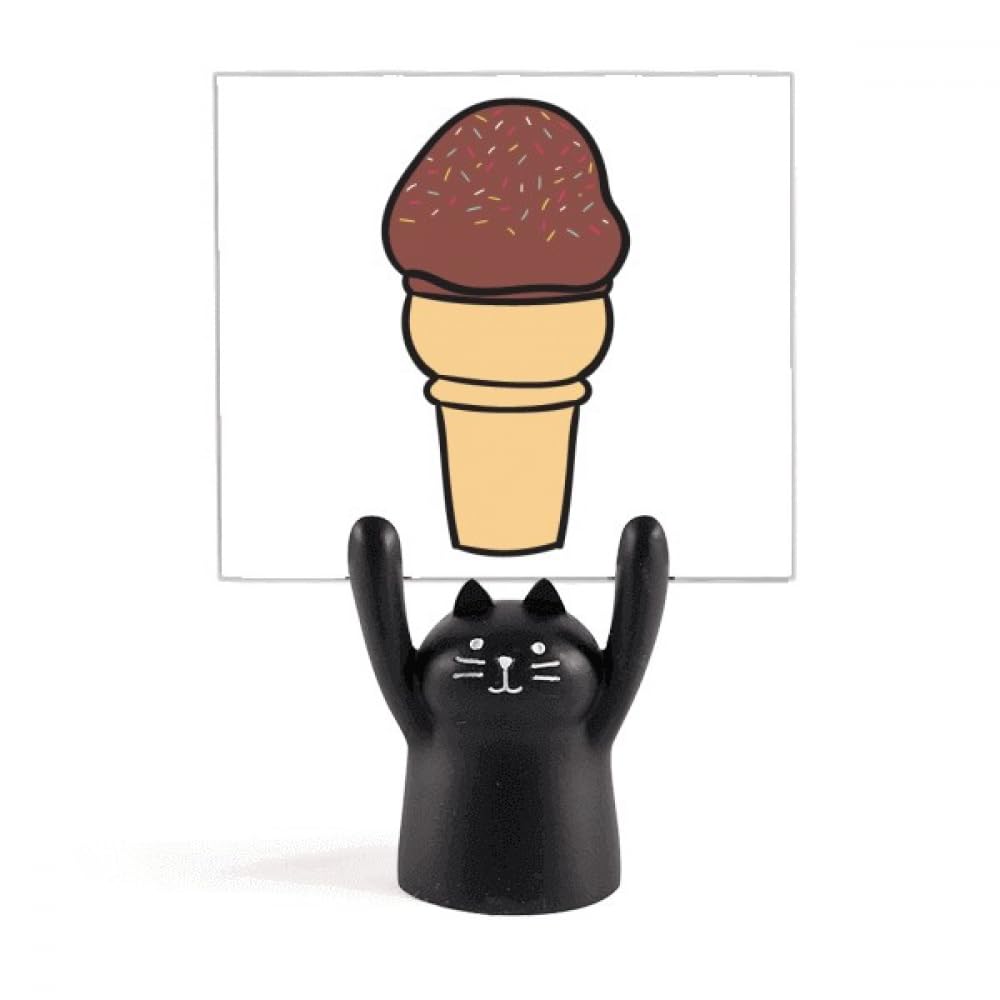 Support pour mémo motif chat noir idée cadeau bureau originale - 4