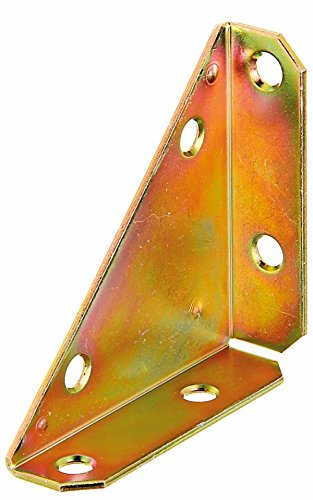 Alberts 849054 Cantonera metálica Galvanizado Sendzimir 75 x 75 x 105 mm Juego de 25
