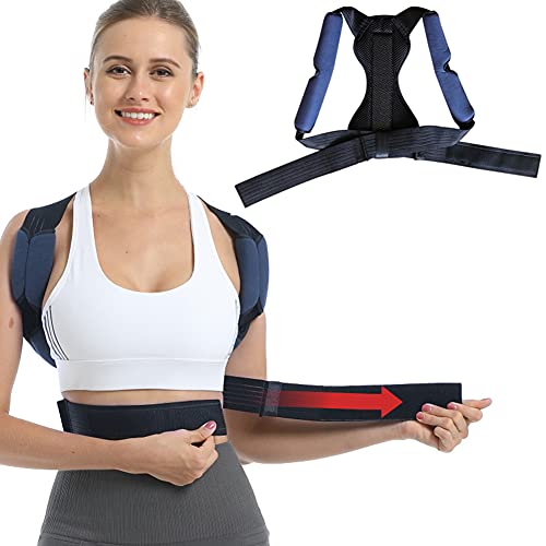 Correcteur de posture spinal L pour hommes et femmes - Ceinture de maintien pour dos et épaules
