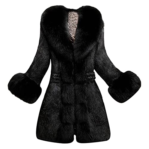 Manteaux fausse fourrure renard luxueux et parka élégante