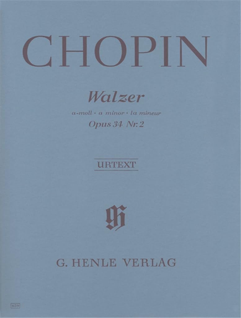 Waltz A minor op.34/2 - piano - (HN 659)