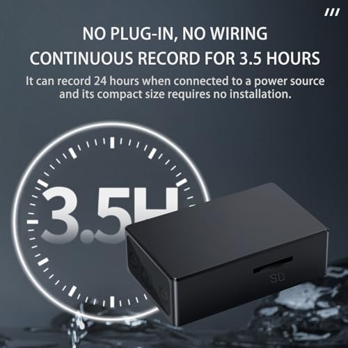 Hidden mini camera-security spy surveillance camera-pet/child/nanny security camera-compatible with 512G,featuring motion detection,automatic night vision and loop recording,suitable for home/office - Image 5