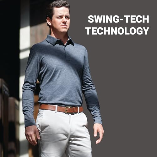 Callaway Men's Long Sleeve Moisture Wicking Golf Polo Shirt with Stretch Fabric (Available in Big & Tall)3