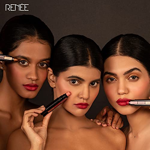 Image of RENEE Fab Face 3 in 1 Makeup Stick Combo 4.5gm Each| Includes Eyeshadow, Blush & Lipstick| Infused With Vitamin E| Intense Color Payoff| Compact & Travel Friendly