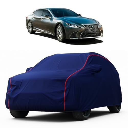 Image of Heavy-Duty Car Cover for Compatible with Lexus is (2022 to 2025 All Models) Deluxe Car Protection Cover - Waterproof & UV-Resistant All-Season Exterior Protection