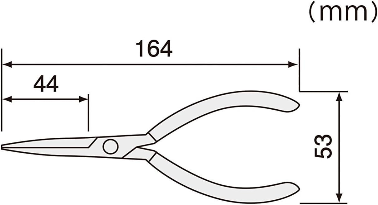 e-ring/circlip/clip pliers with magnetized tip, made in Japan. Engineer pz-02