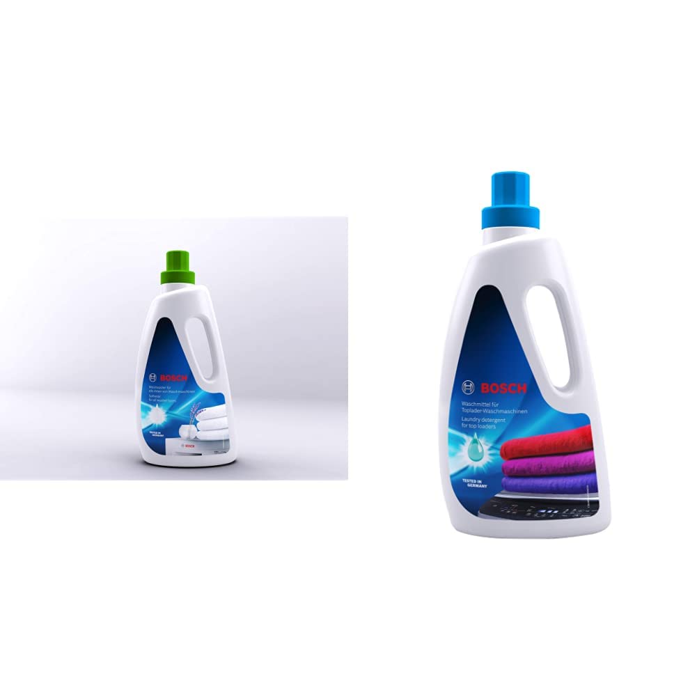 Bosch Fabric Softener for Washing Machine 1 l & Bosch Detergent for