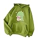 Sweat à Capuche Surdimensionné - Sweats À La Mode Kawaii avec Poches Japonais Kawaii Vetement Comfy Pas Cher Jumper Hoodie Sweat Shirts Hooded Pullover Tops