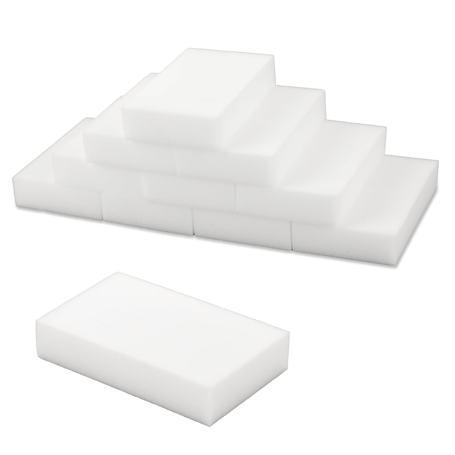 Magic Sponge Eraser, 2X Thick and Long Lasting, Melamine Cleaning Sponges in Bulk, Multi Surface Scrubber Foam Pads for Bathtub, Floor, Baseboard, Bathroom, Wall-NEW-2026 (2)-picture-17