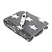 Produktbild N'oveen EB750 Grey Star Electric Blanket 180 cm x 160 cm, SMART LCD Controller, Automatische Zeitschaltuhr, Super Soft, Weiche Decke, 10 verschiedene Temperaturen, Automatische Zeitschaltuhr