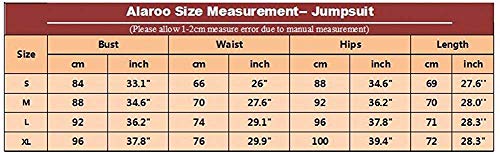 Alaroo Sleeveless Tank Tops Short Romper for Women Pilates Jumpsuit Bodysuit Blue 2XL