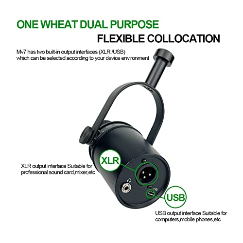 Microphone XLR USB pour PC avec câble audio pour enregistrement studio - 4